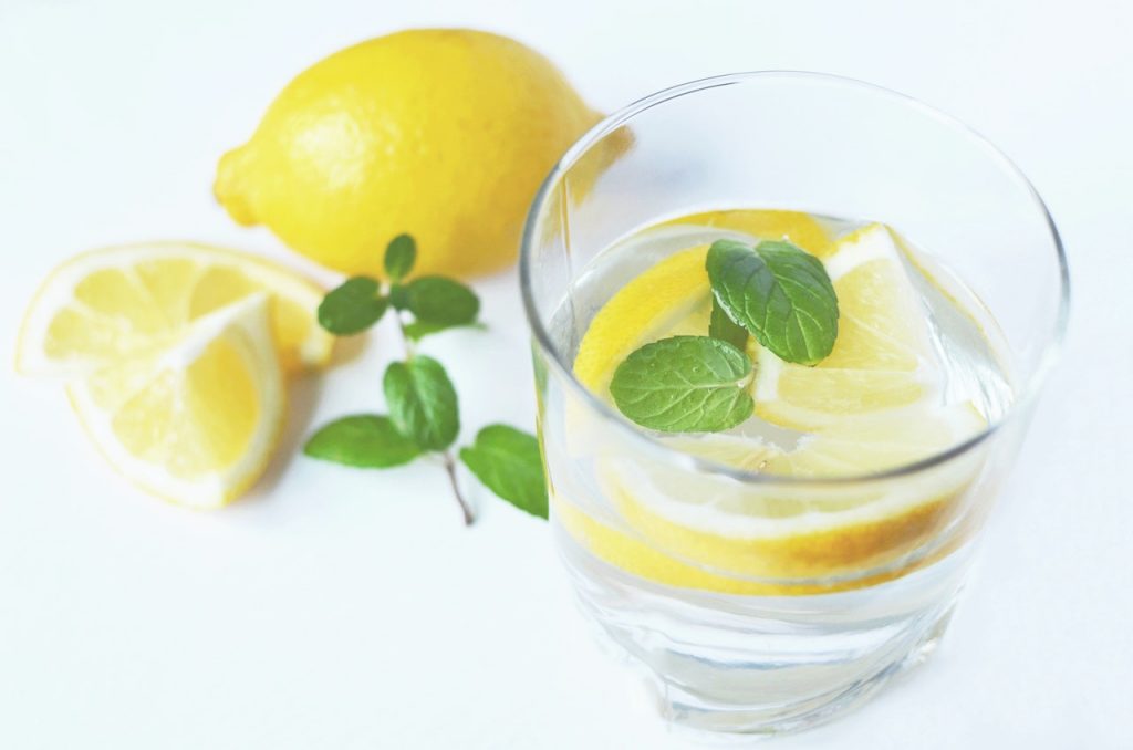 lemon water